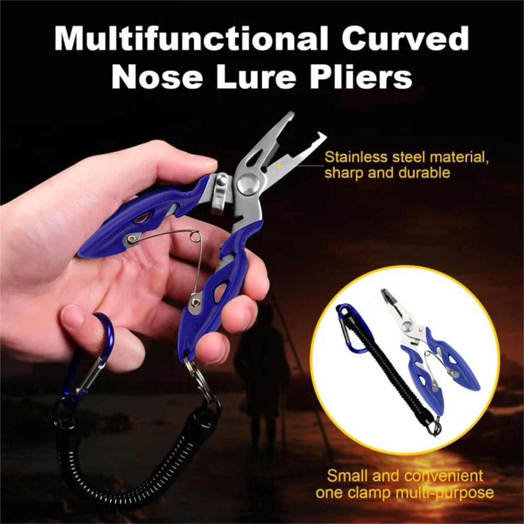 Fishing Line Cutter - Multifunctionele Gebogen Mondweg Subtang Snijlijnen Ontkoppelen