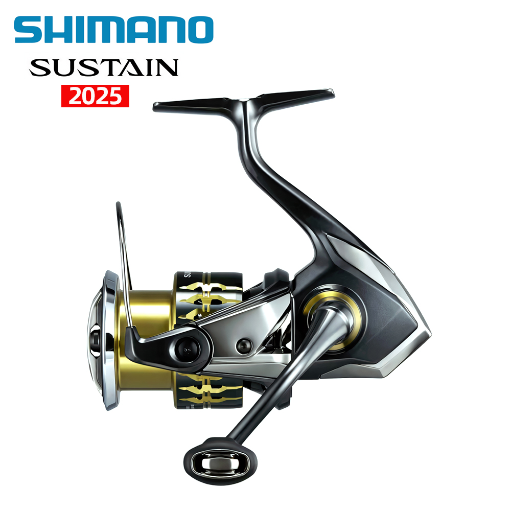 Abu Garcia Reel Revo - NIEUWE 25 SHIMANO SUSTAIN Spinning Visserij-reel