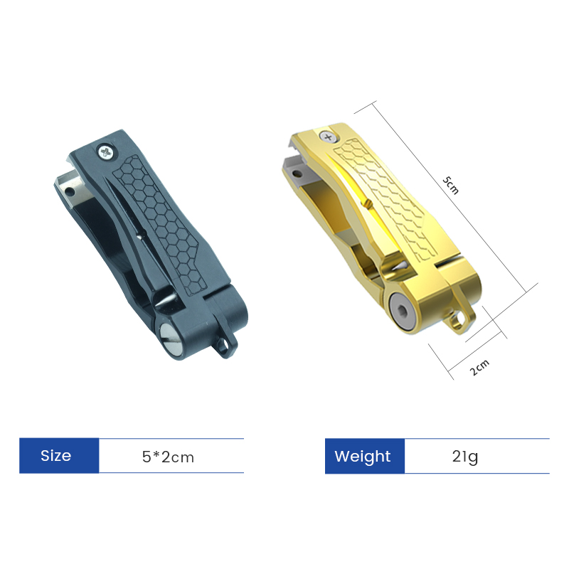Fishing Line Cutter - Accepteer aangepaste kleur Nieuwe vliegvislijnknippers Gereedschap