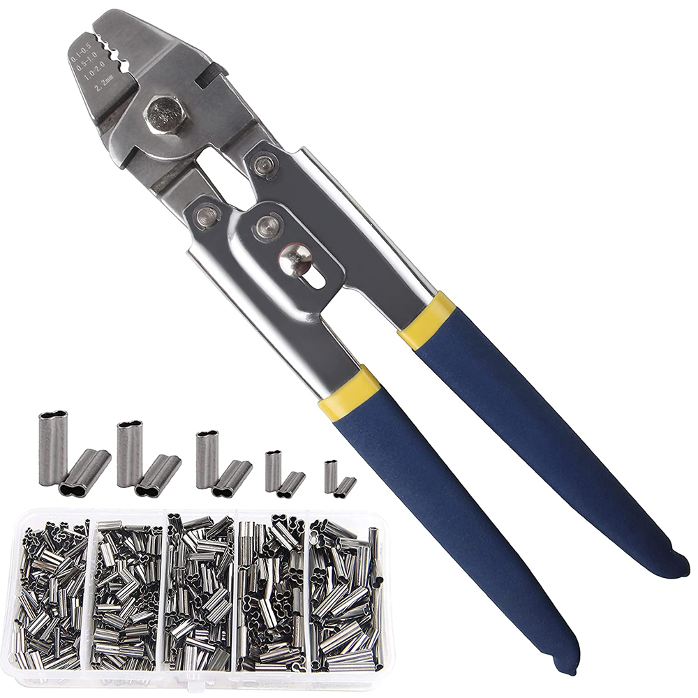 300Pcs Crimp Vissen Mouwen Set - Leader Line recensie en prijs