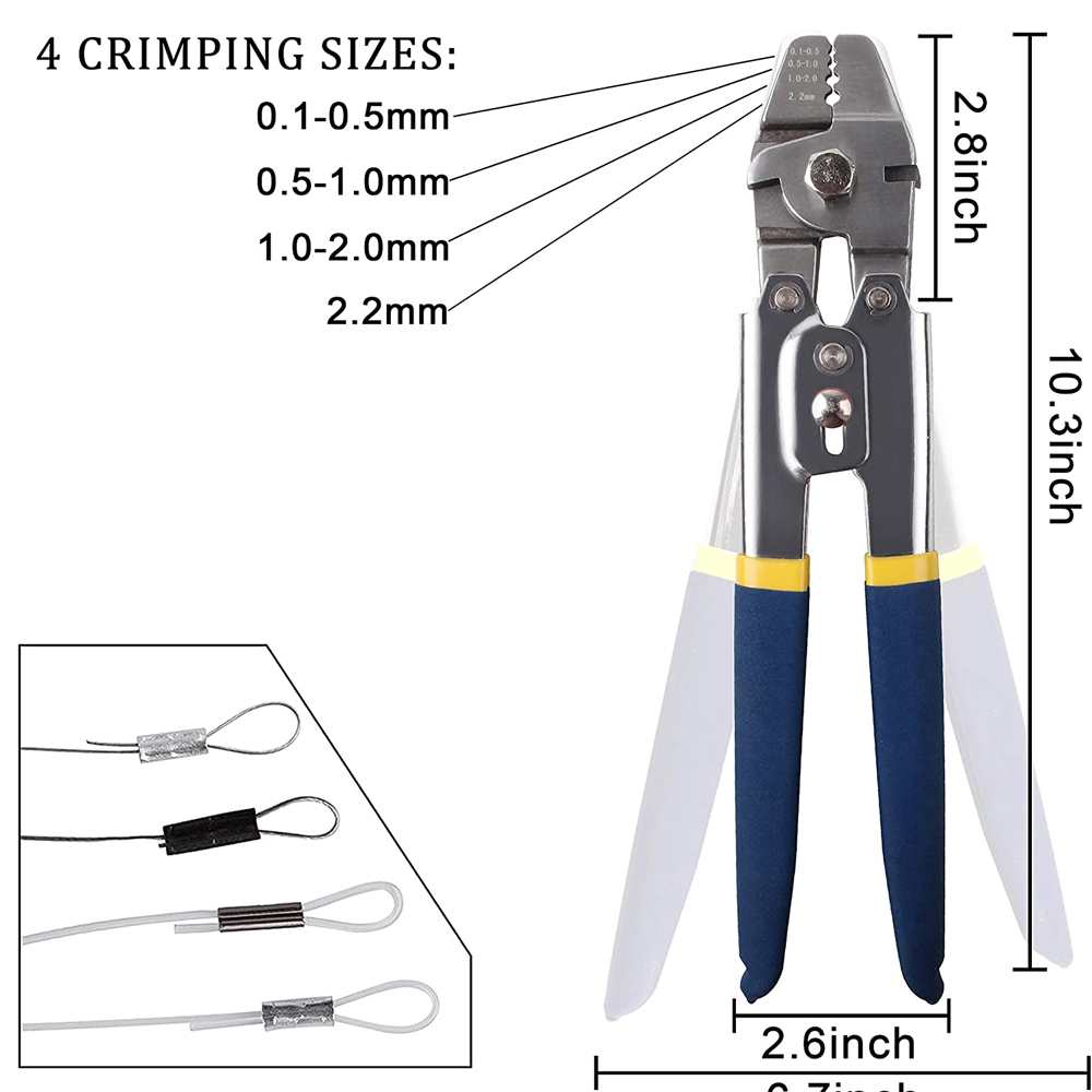 300Pcs Crimp Vissen Mouwen Set - Leader Line recensie en prijs