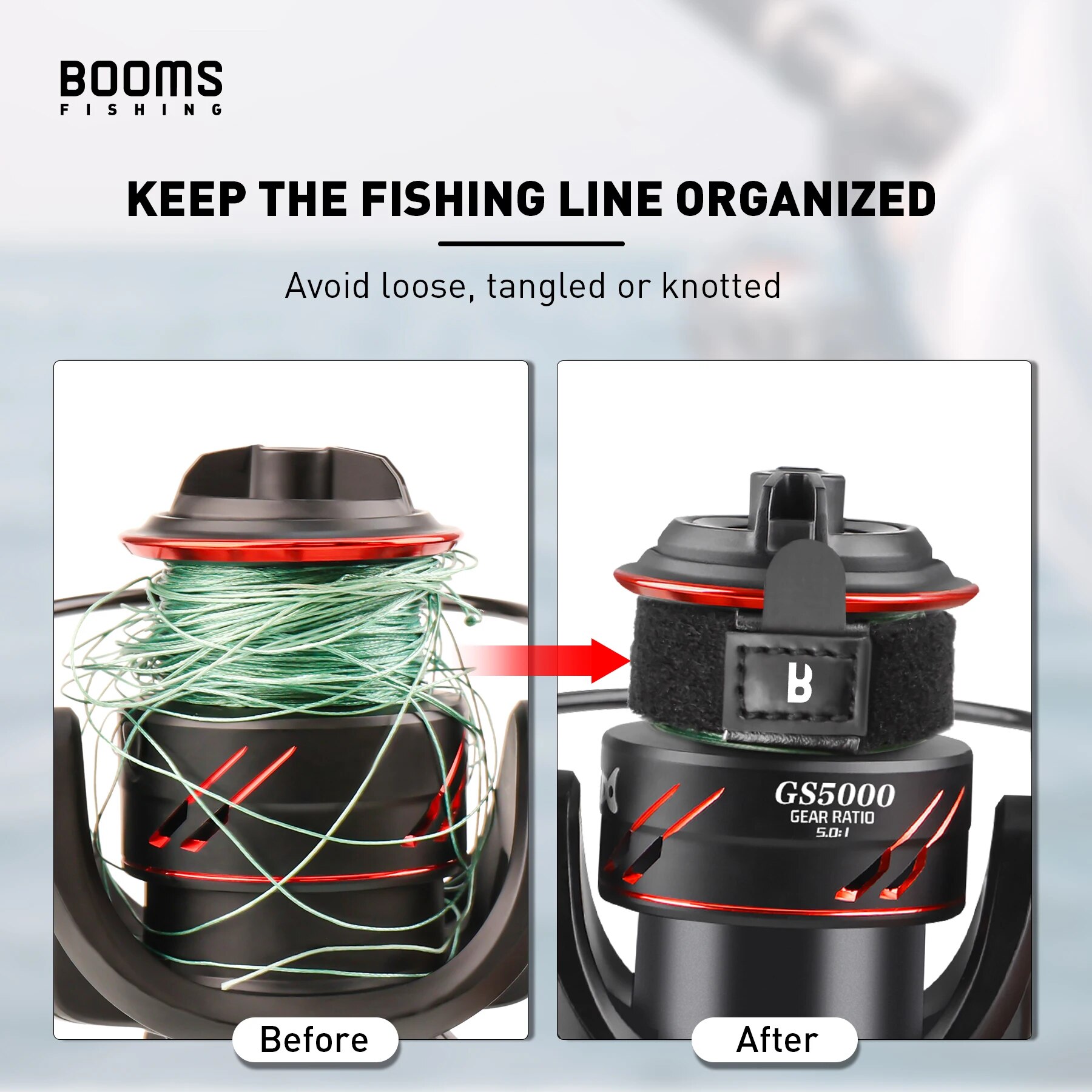 Booms Fishing SB1 4 Stcs Spinn - Fishing Line Spool recensie en prijs