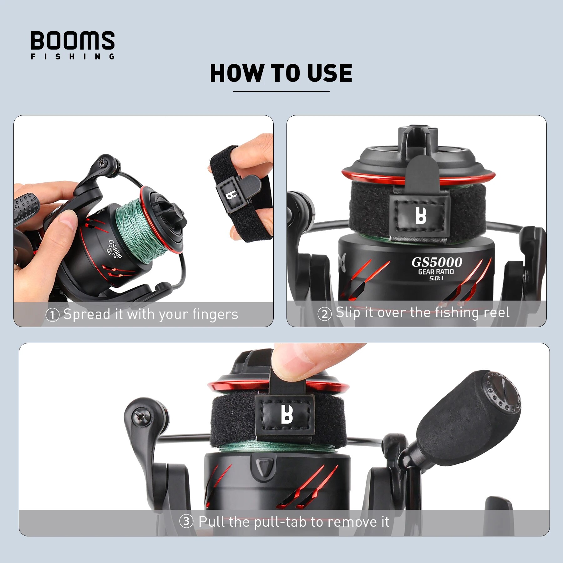 Booms Fishing SB1 4 Stcs Spinn - Fishing Line Spool recensie en prijs